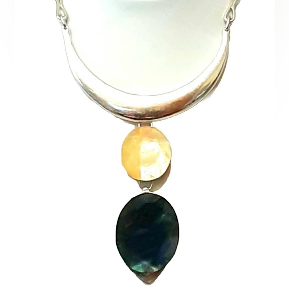 Robert Lee Morris - Soho Silver Necklace - NWT - Picture 1 of 7